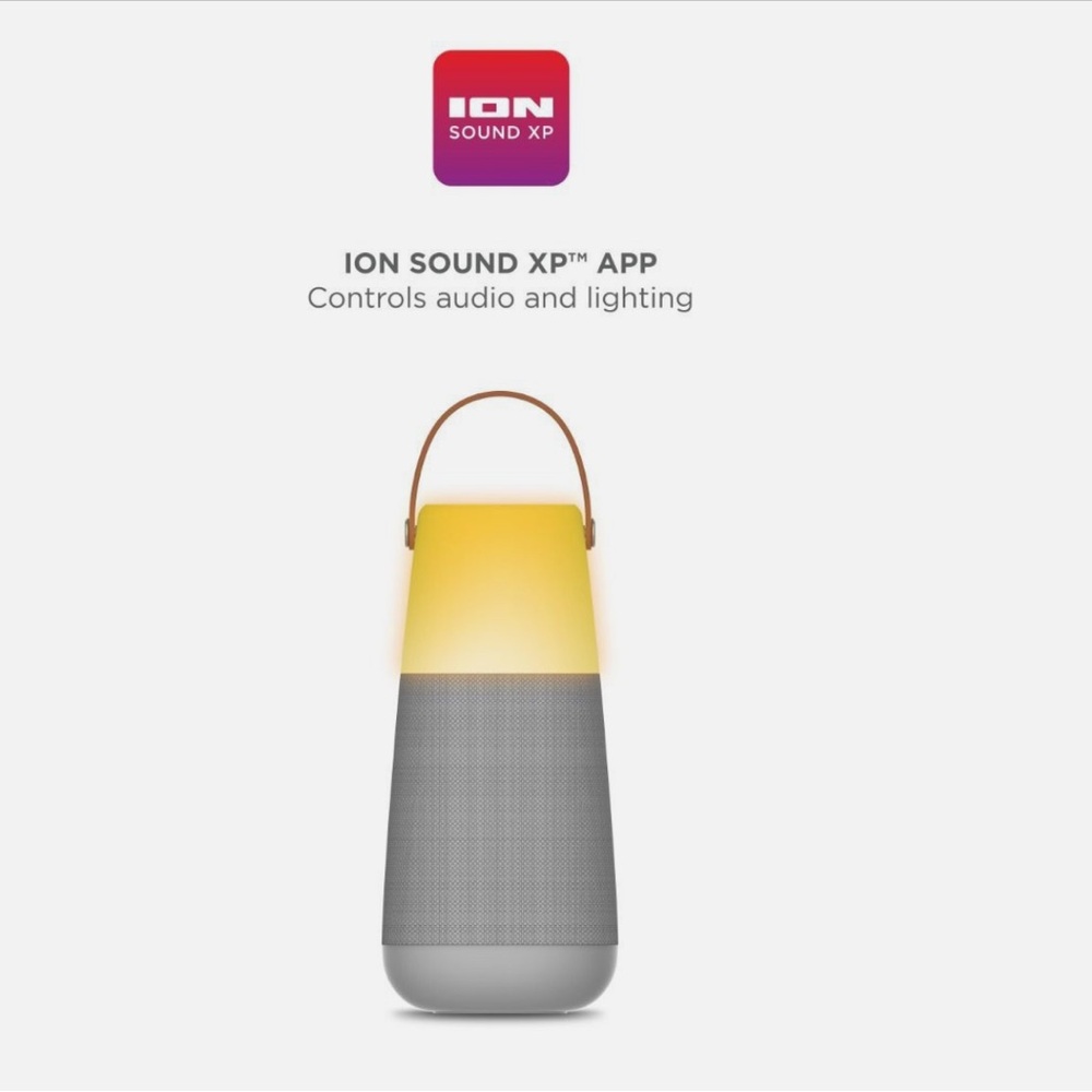 ION Bright Max 360° Bluetooth Speaker, LED Lighting, Multi-Sync, Ambient Sounds - Picture 7 of 9